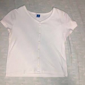 Old Navy white/yellow shirt